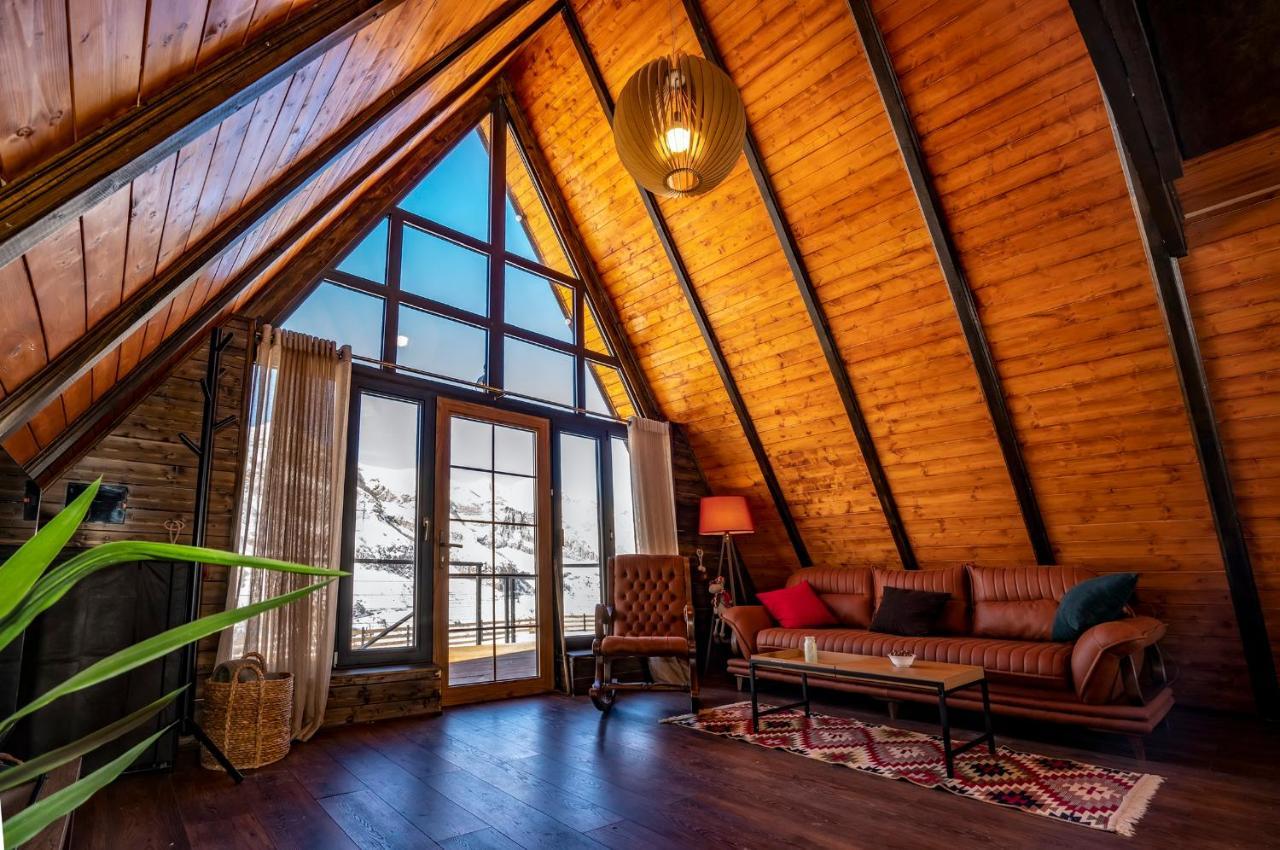 Villa Voyager à Kazbegi Extérieur photo